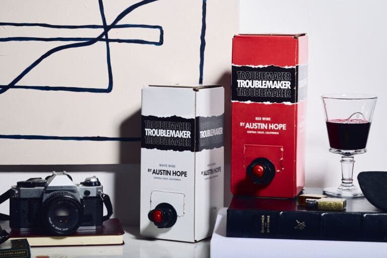 Hope Family Intros Wine-in-Box for 'Troublemaker' Red, White Blends