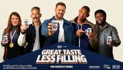 Miller Lite Revives 'Great Taste, Less Filling'