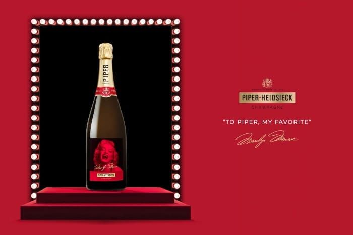 Piper-Heidsieck Toasts Marilyn Monroe on Centennial with a Cuvee