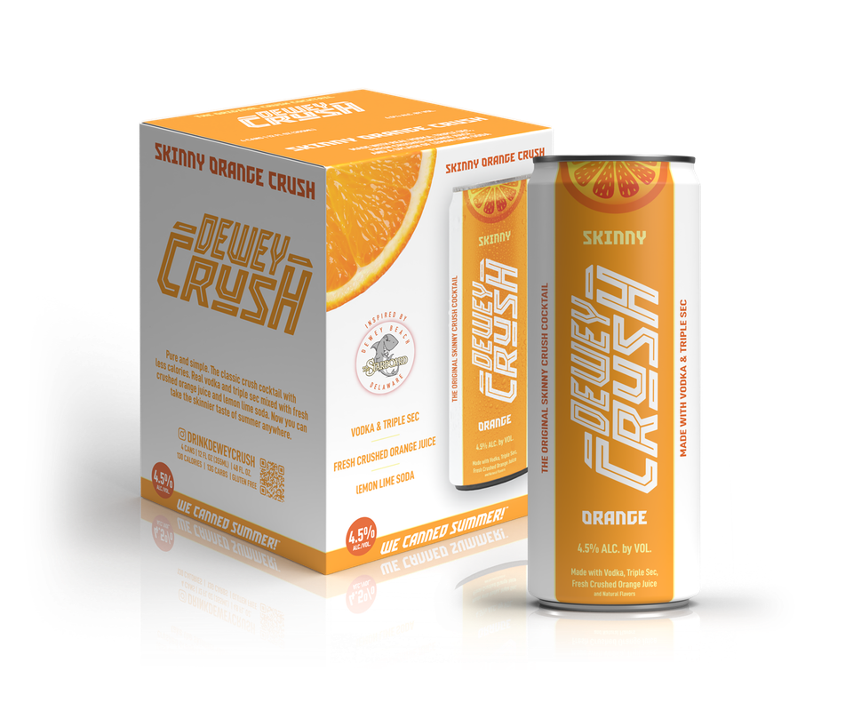 Dewey Crush Launches Skinny Orange Crush