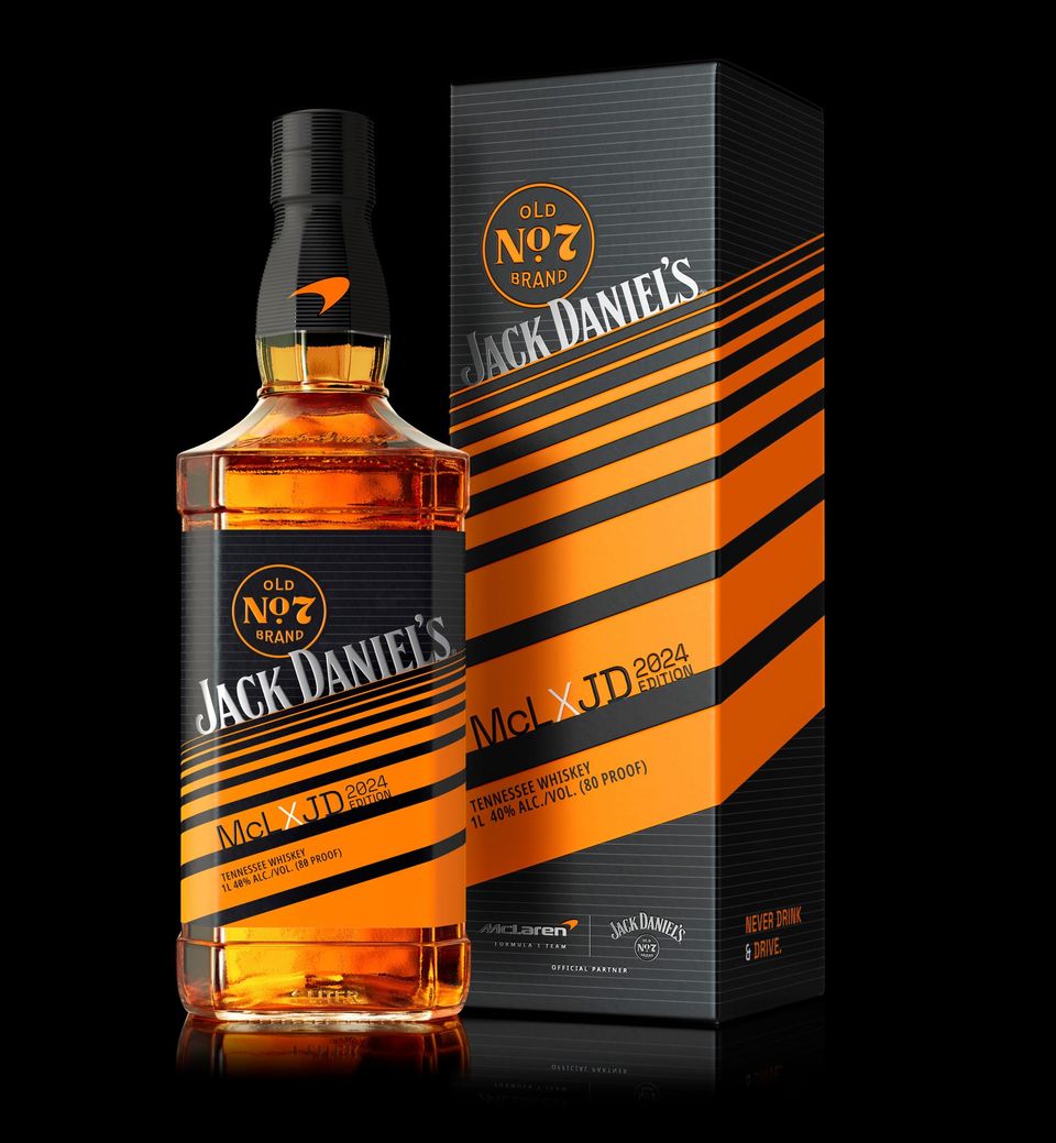 Jack Daniel's Launches Special McLaren Racing Bottle