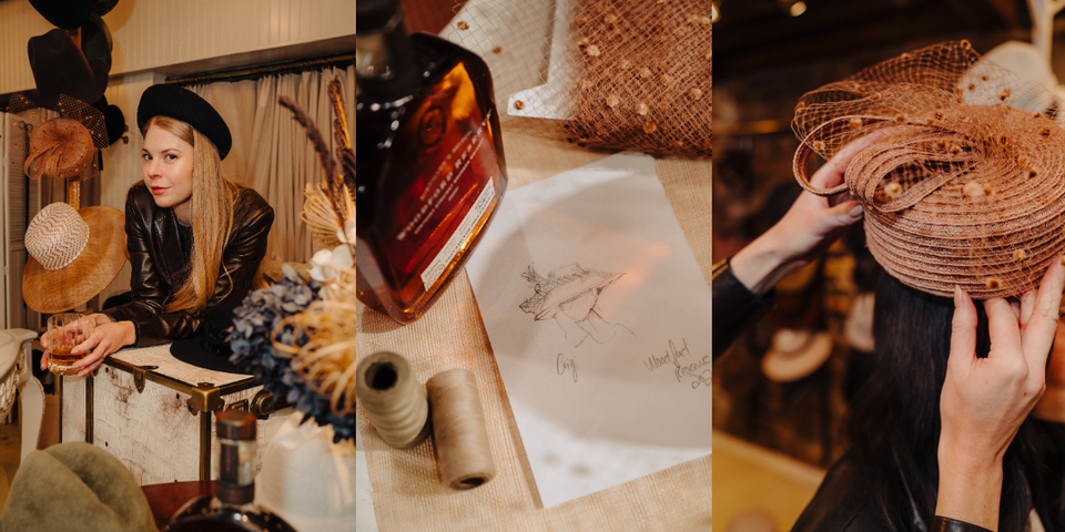 Woodford Reserve Partners with Milliner, Debuts Derby Hat Collection