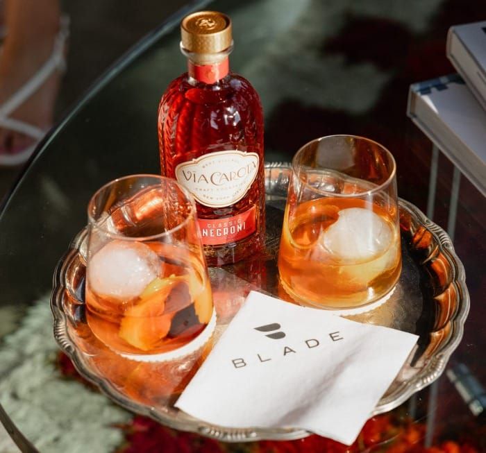 Via Carota Craft Cocktails, Blade Launch Sweeps