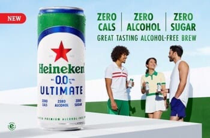 Heineken 0.0 Unveils 1st 0 Alcohol, 0 Calorie, 0 Sugar Brew