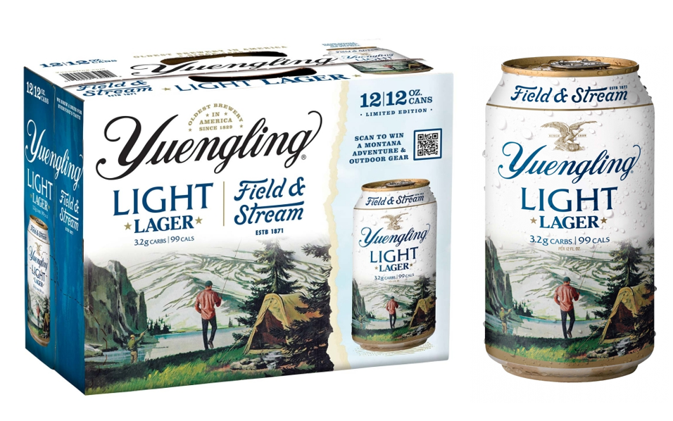 Yuengling Light Lager Expands Field & Stream Partnership