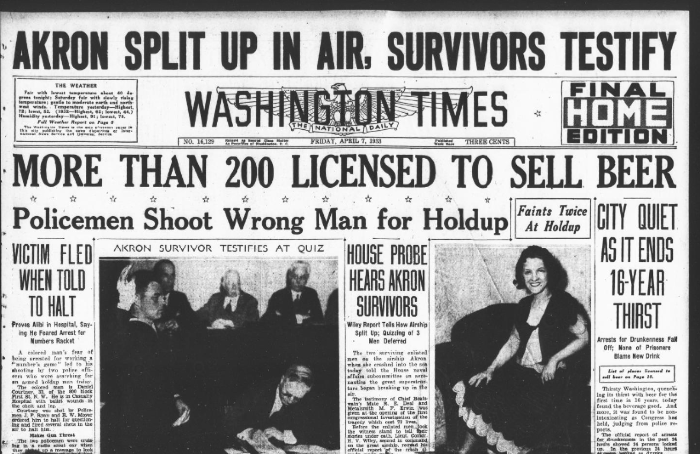 April 7, 1933: The Beginning Of the End of Prohibition