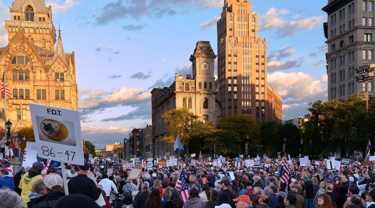 What the Syracuse city flag asks of President Trump during his visit, Part II