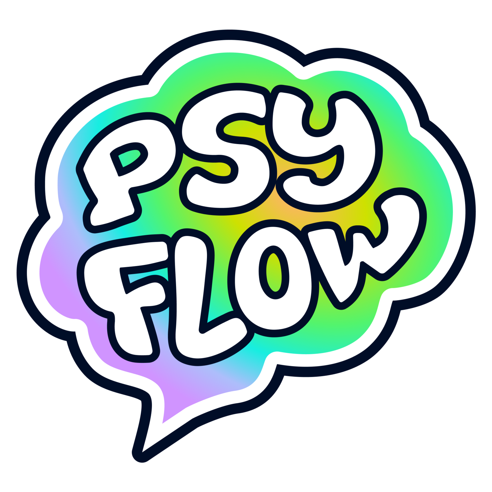 Logo Psyflow — comunidad gratuita de integración psicodélica peer-to-peer en Europa