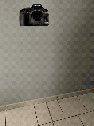 appareil photo tombe