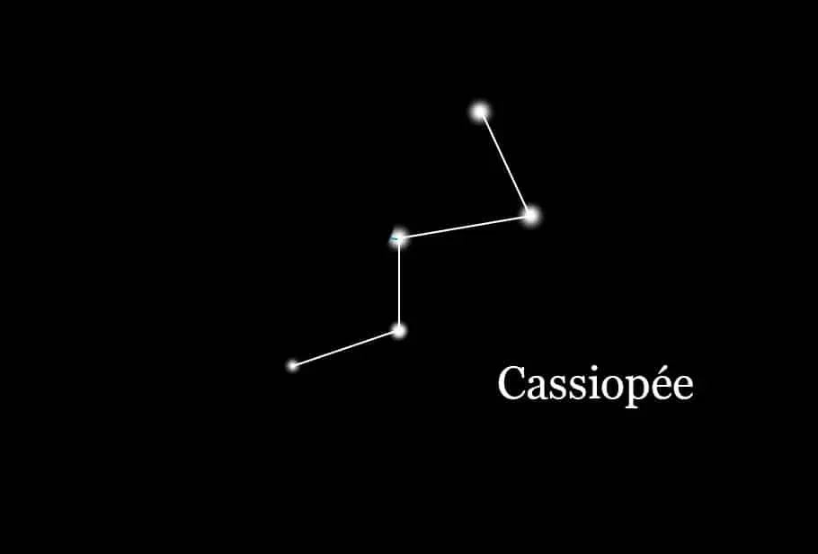 constellation de Cassiopée