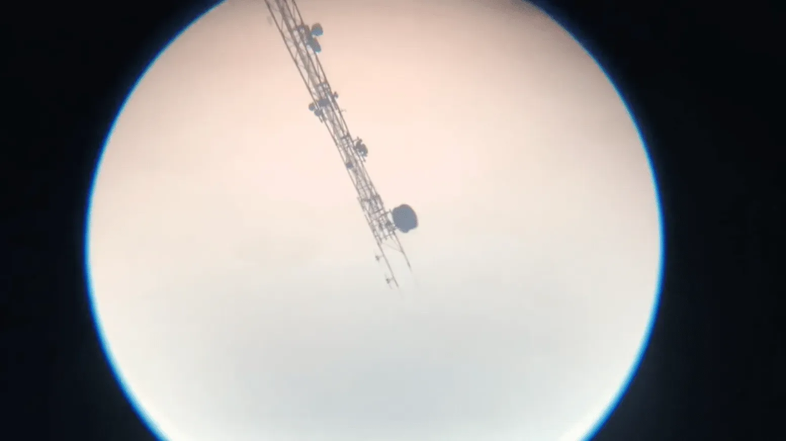 image inversée télescope