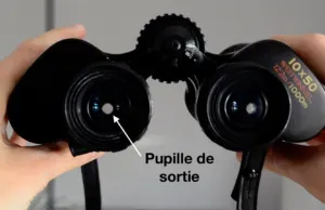 jumelles pupille de sortie