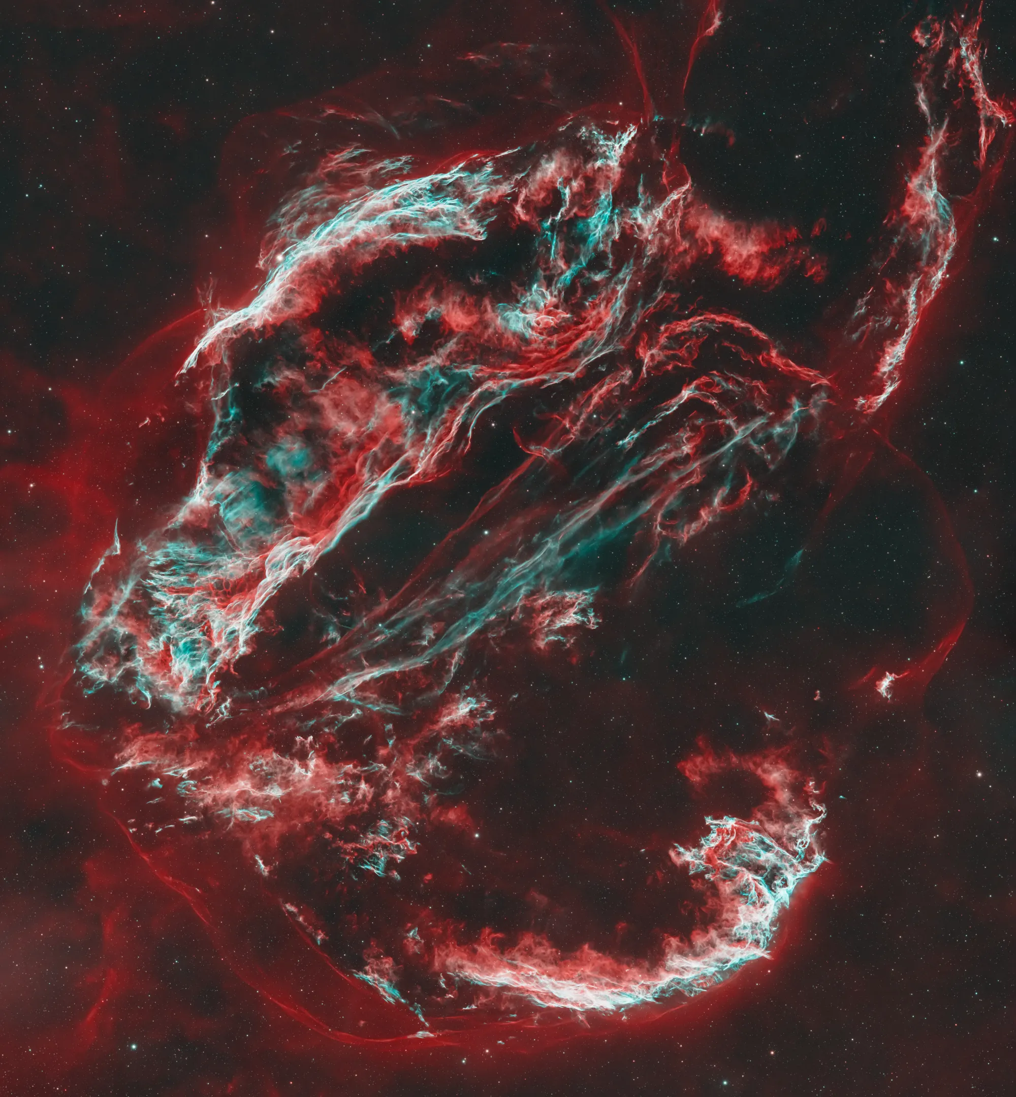 Rémanent de supernova des Dentelles du Cygne