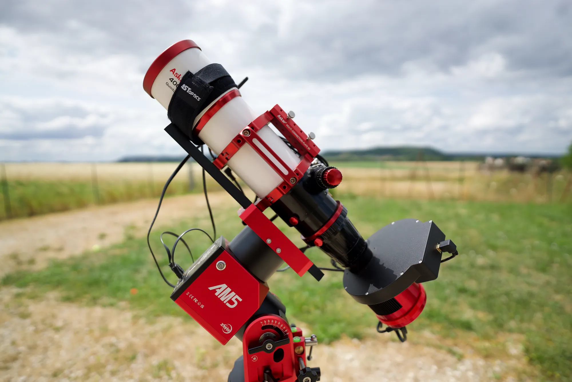 Setup léger pour l'astrophotographie