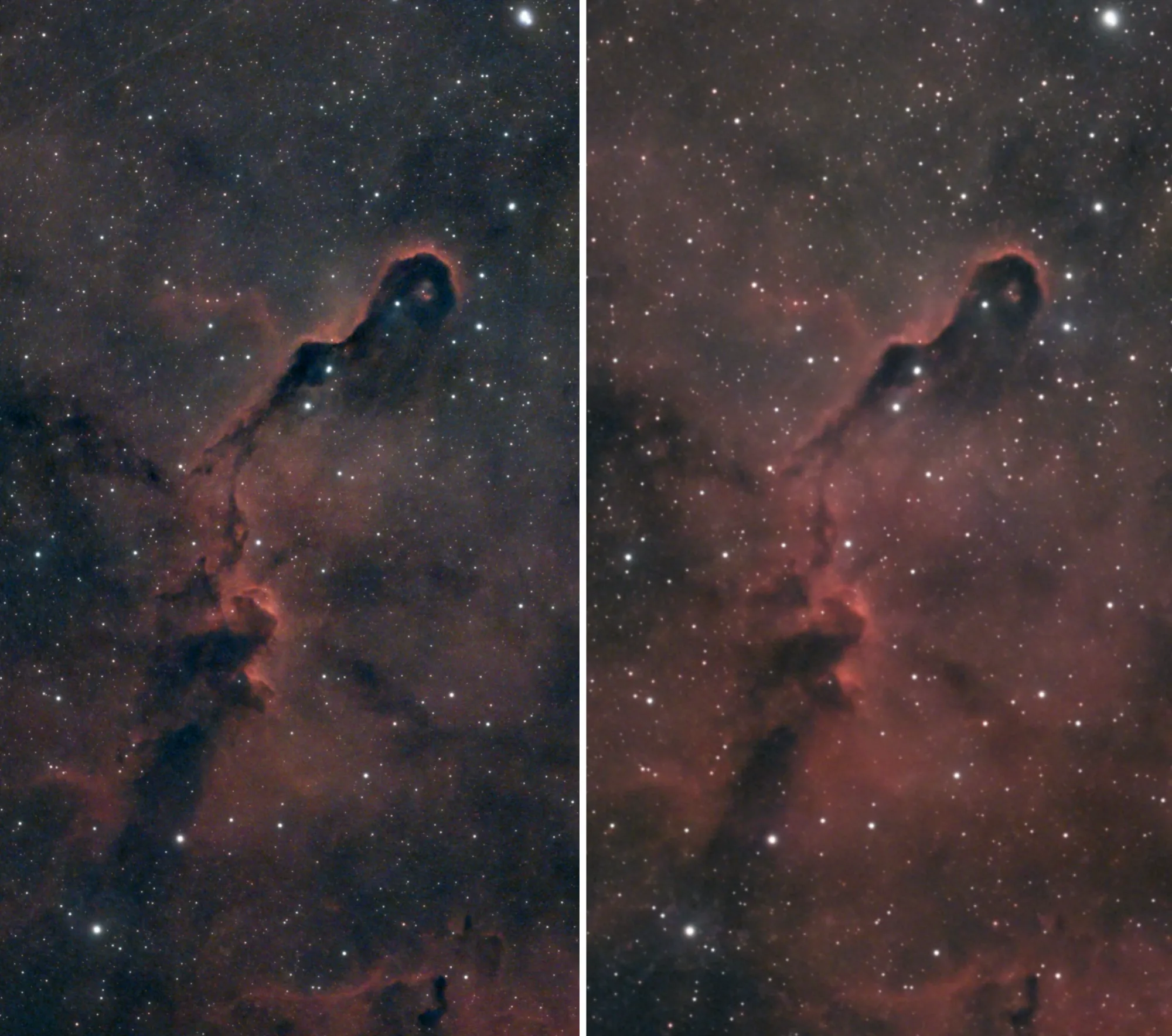 IC 1396 au S50 Pro vs S30 Pro