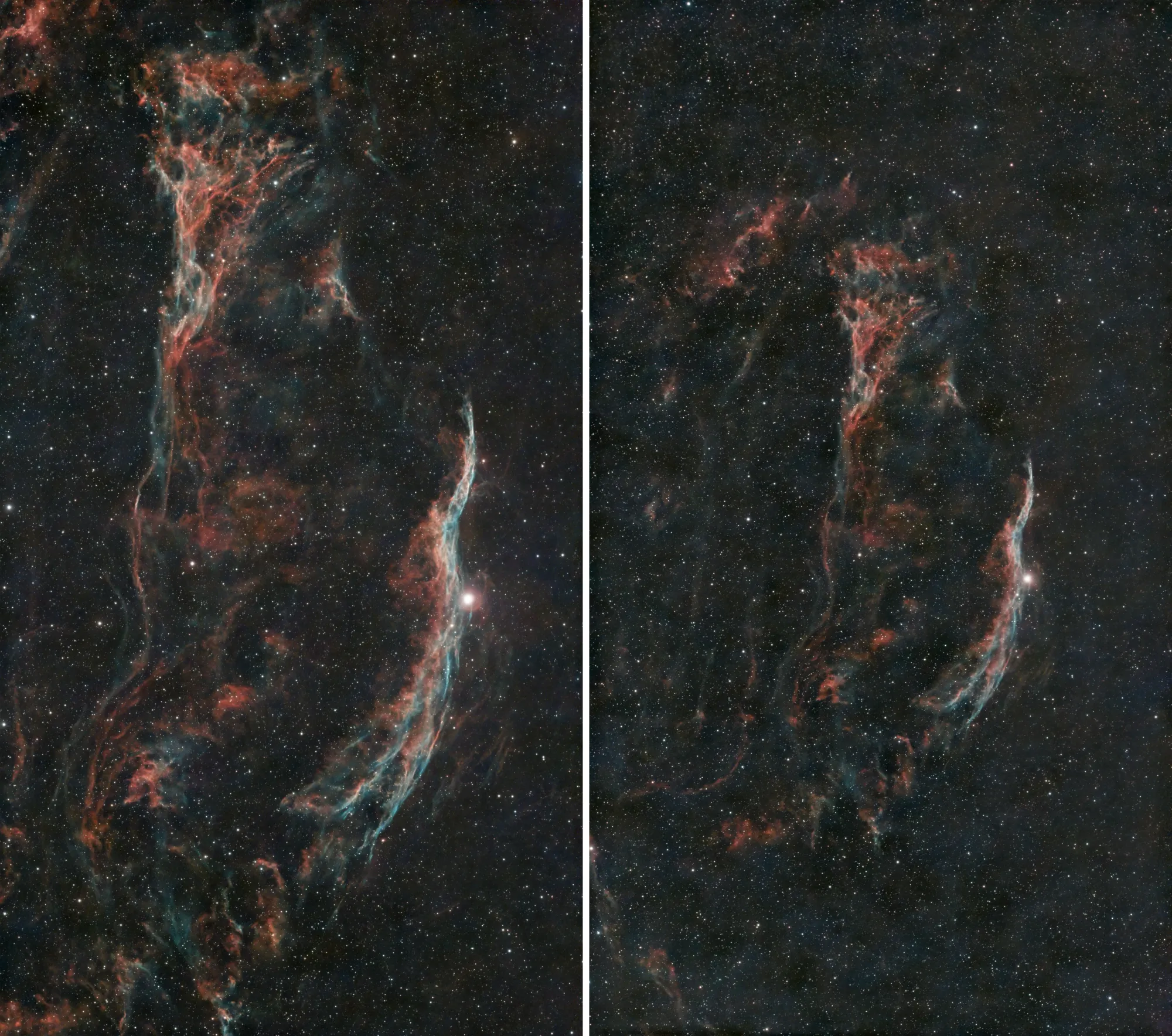 NGC 6960 au S50 Pro vs au S30 Pro