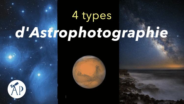 4 manières de débuter l'Astrophotographie