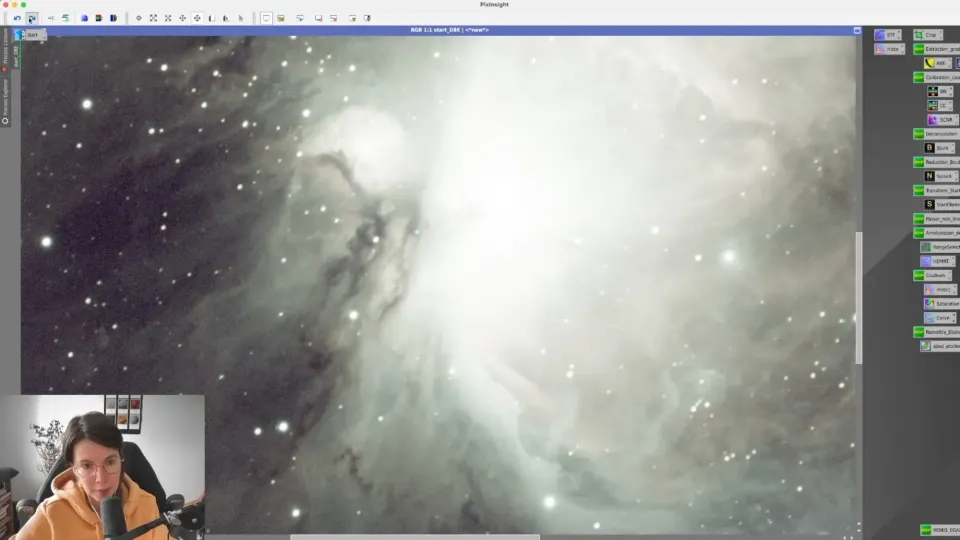bien débuter avec pixinsight