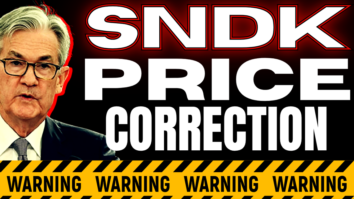 SNDK Stock Share Price SWEEP (Price Correction Explained)