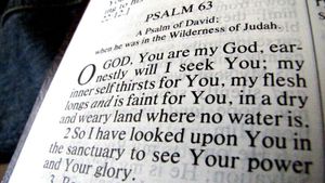 Bible Psalm 63 text