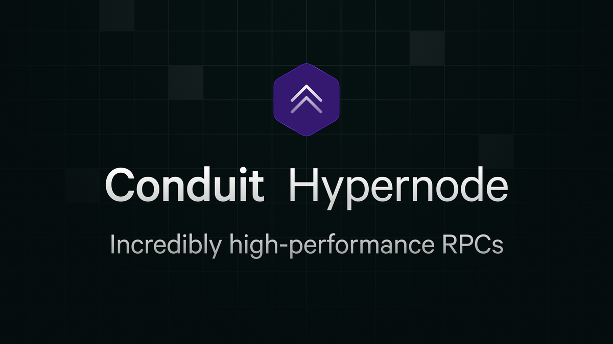 Unlimited RPC Demand with Conduit Hypernode
