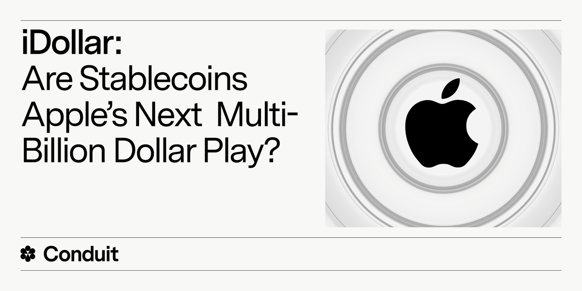 iDollar: Are Stablecoins Apple’s Next  Multi-Billion Dollar Play?