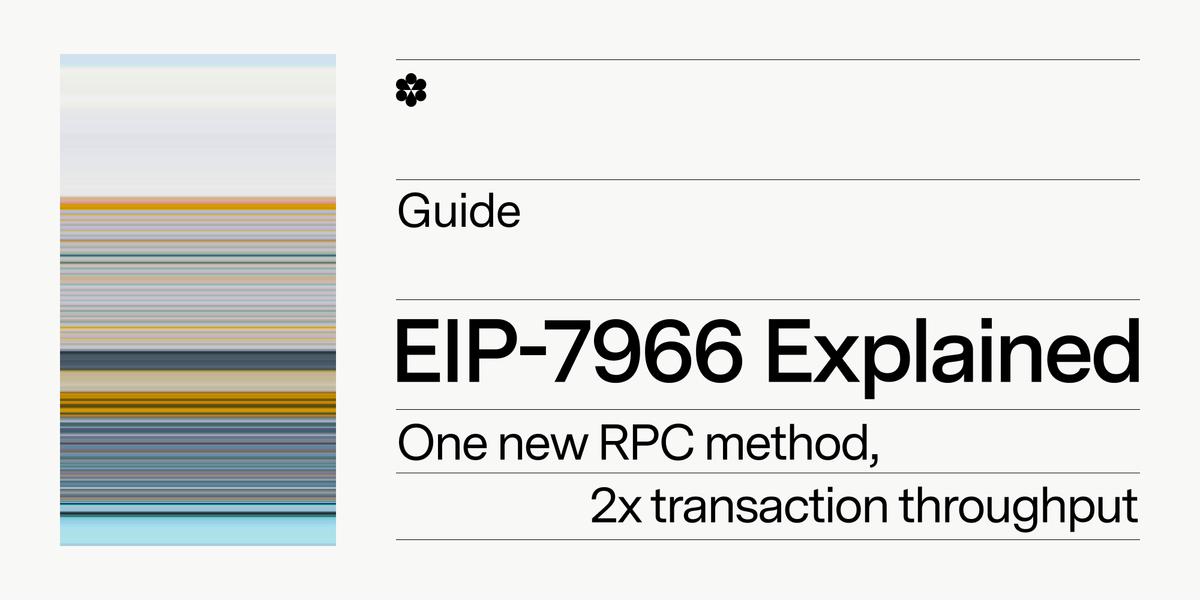 EIP-7966 Explained: A New RPC Method to 2x App Throughput – Example from Ethereal Inside