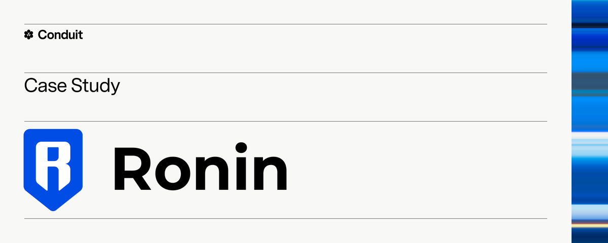 Ronin Network Case Study: Migrating a Live L1 to an Ethereum L2 and Reducing Network Costs