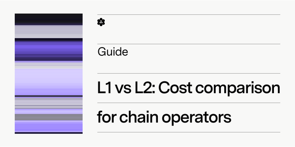 Alt-L1 Validators vs. Ethereum L2 Data Availability: Cost Comparison for Chain Operators
