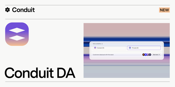 Introducing Conduit DA