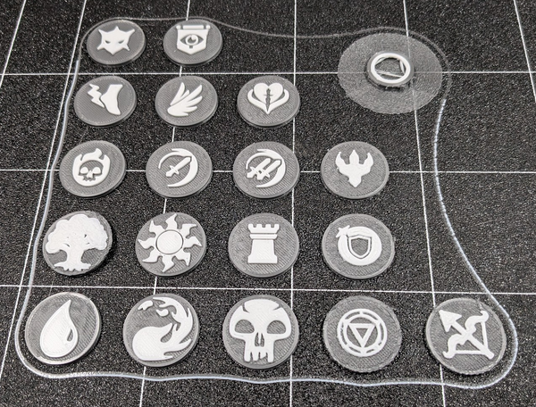 3D Printable MTG Tokens