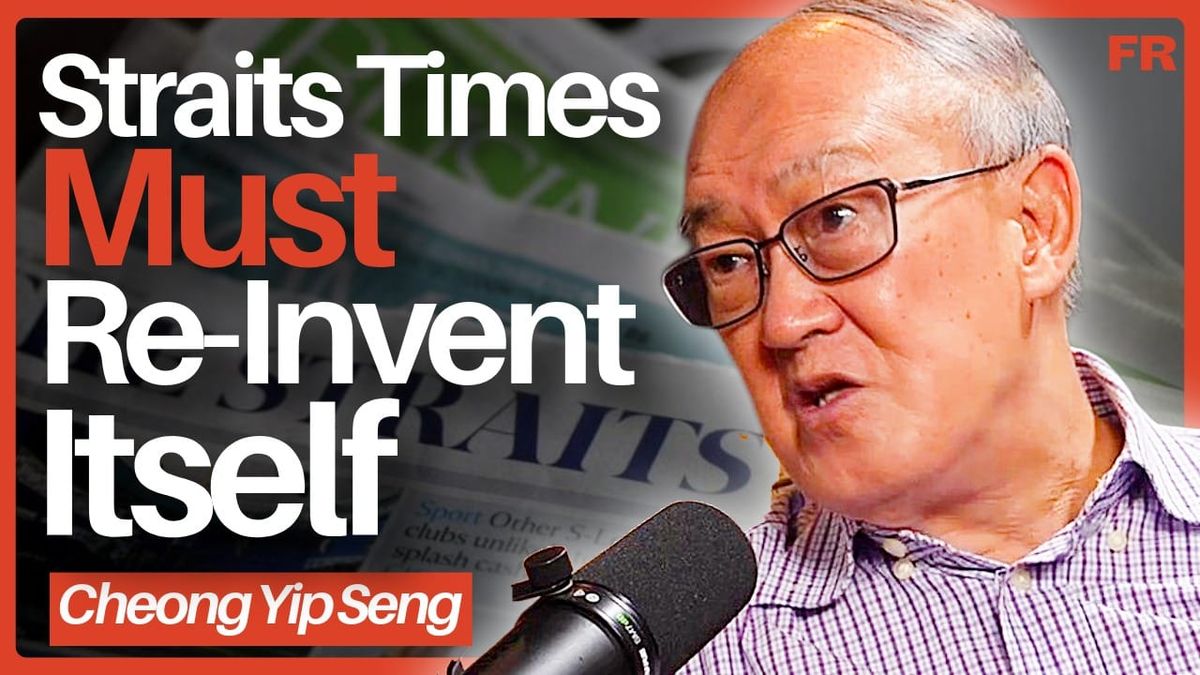 Ex-Straits Time Chief Editor : Is Singapore's Mainstream Media Dead?