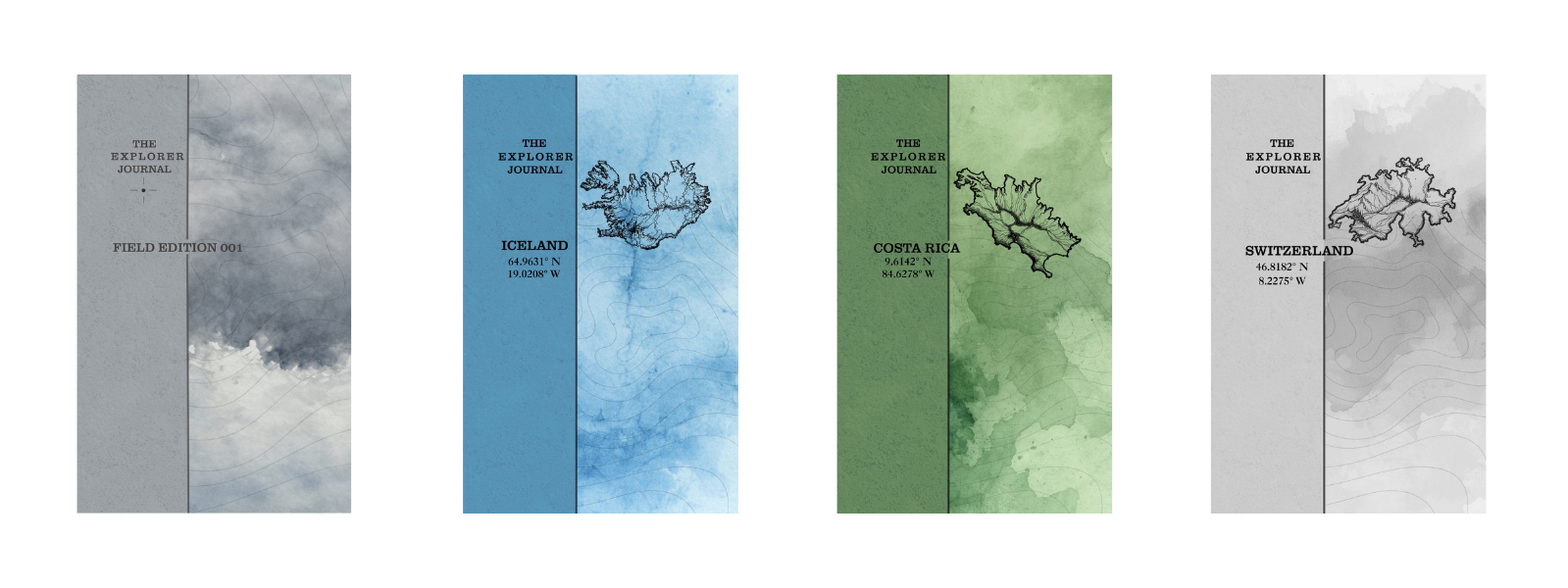 Explorer Journal cover collection