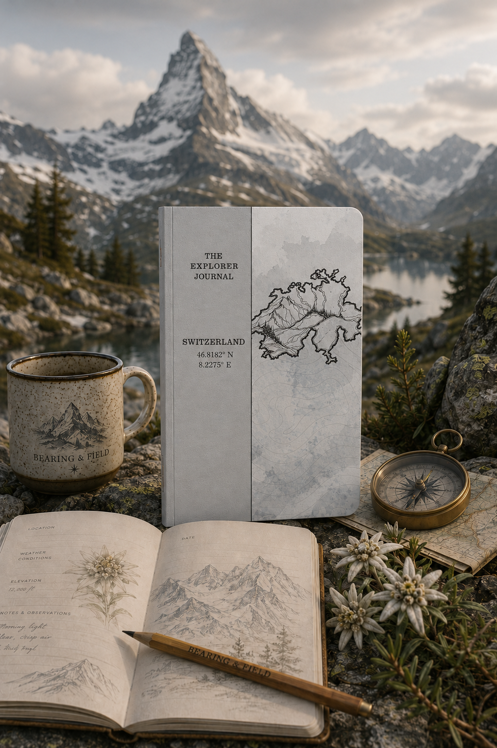 The Swiss Alps Explorer Journal