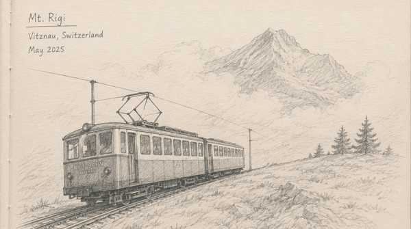 Mt. Rigi — Cogwheel to the Clouds