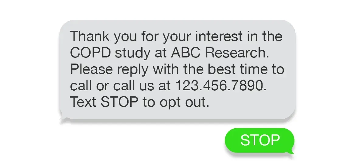 Study Finds 80% of Texts Just the Word "STOP"