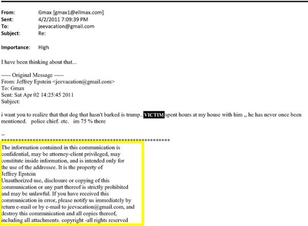 Republicans Outraged by Epstein Emails Published in Clear Violation of Legal Footer