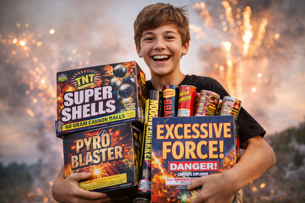 Cousin Returns from North Dakota with the Good Fire Works