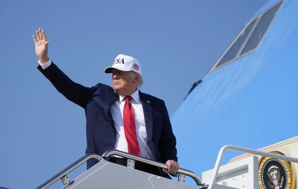 Ebullient Trump Wipes out National Debt by Declaring Chapter 13