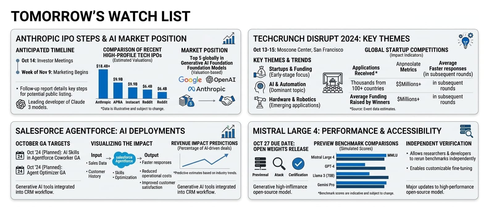 Infographic: Tomorrow's Watch List (GenAI Daily - October 9, 2026)