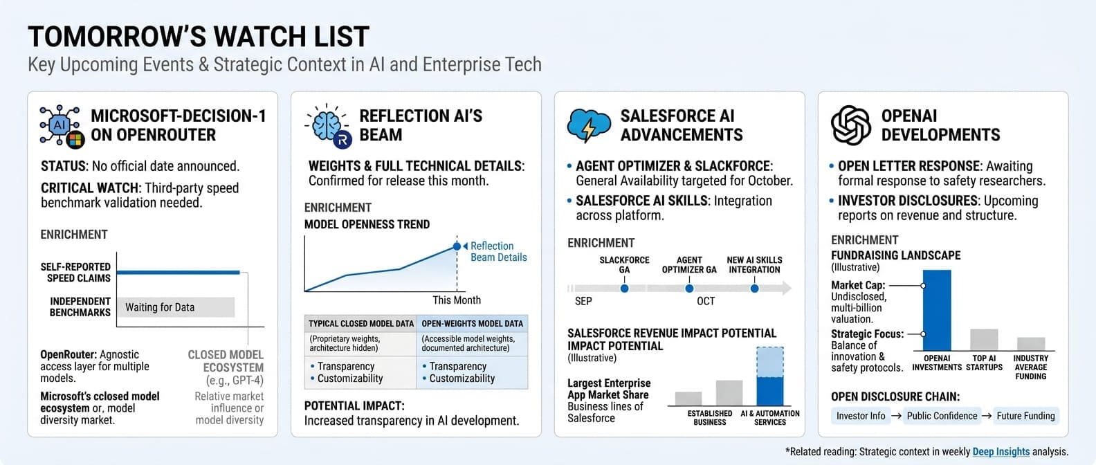 Infographic: Tomorrow's Watch List (GenAI Daily - October 10, 2026)