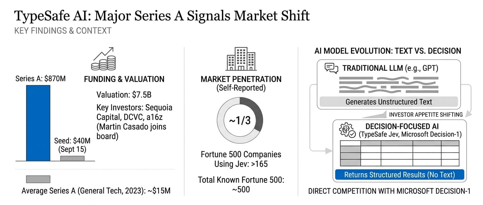 Infographic: UPDATE: TypeSafe AI Raises $870M Series A (GenAI Daily - October 10, 2026)