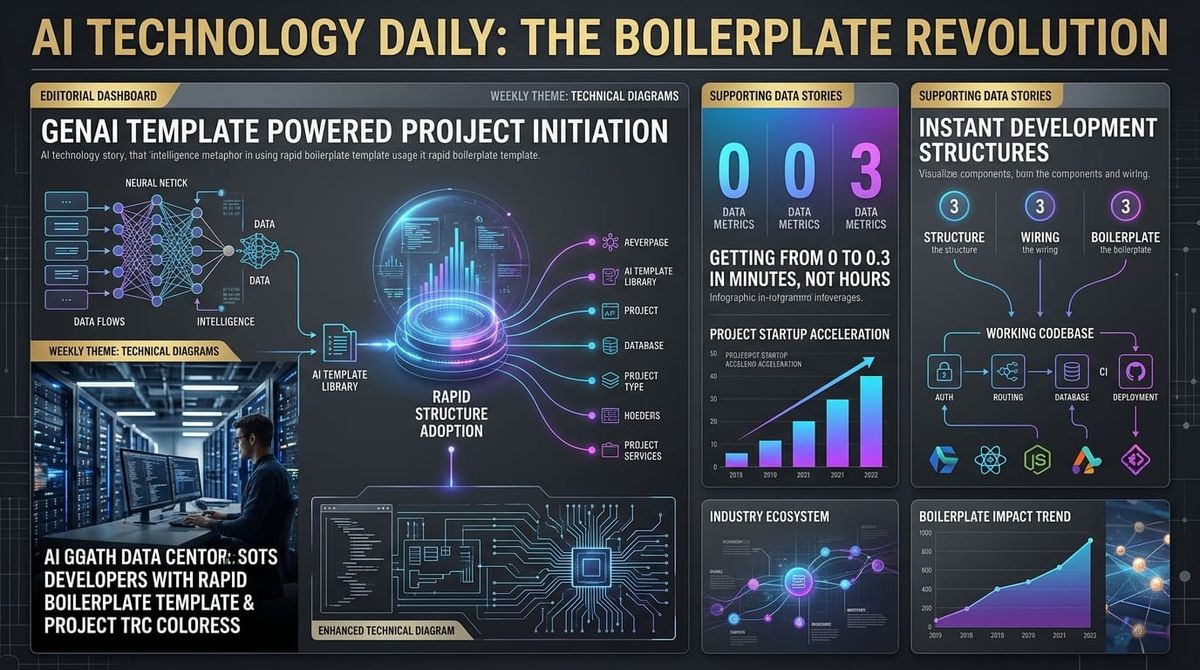 Boilerplate template library: clone and start working with the right structures in place