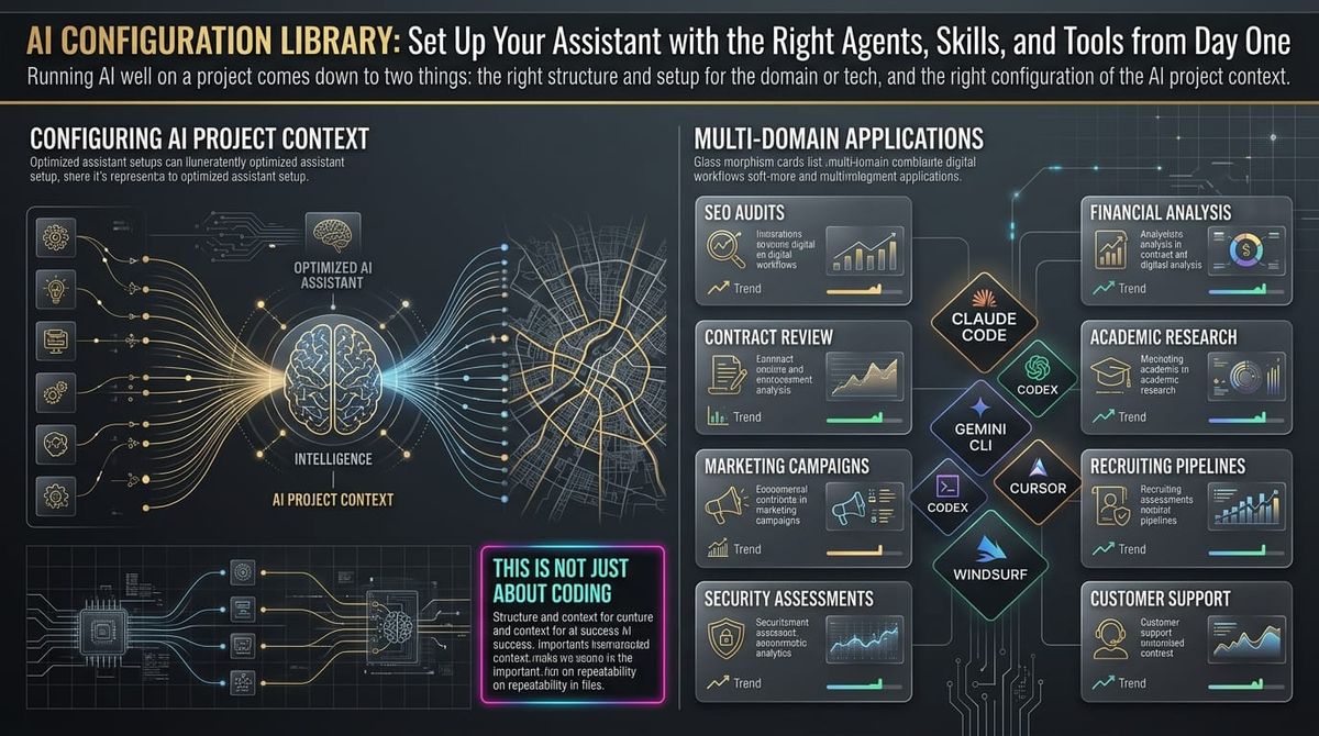 AI configuration library: set up your assistant with the right agents, skills, and tools from day one