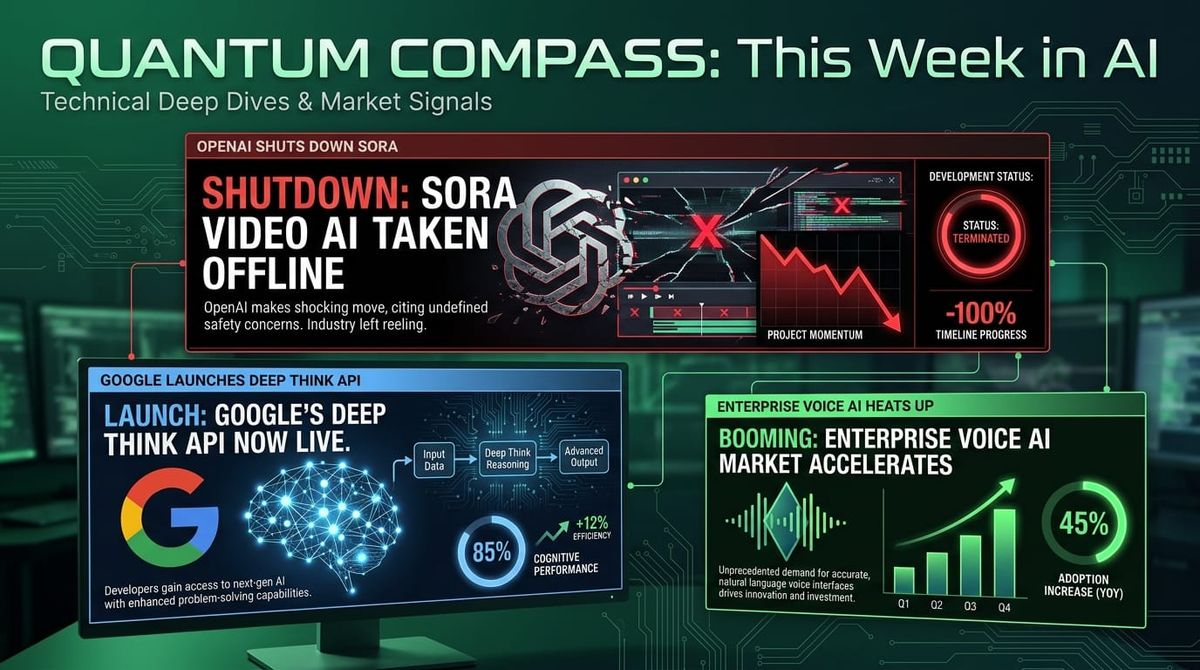 GenAI Daily - March 30, 2026: OpenAI Shuts Down Sora, Google Launches Deep Think API, Enterprise Voice AI Heats Up
