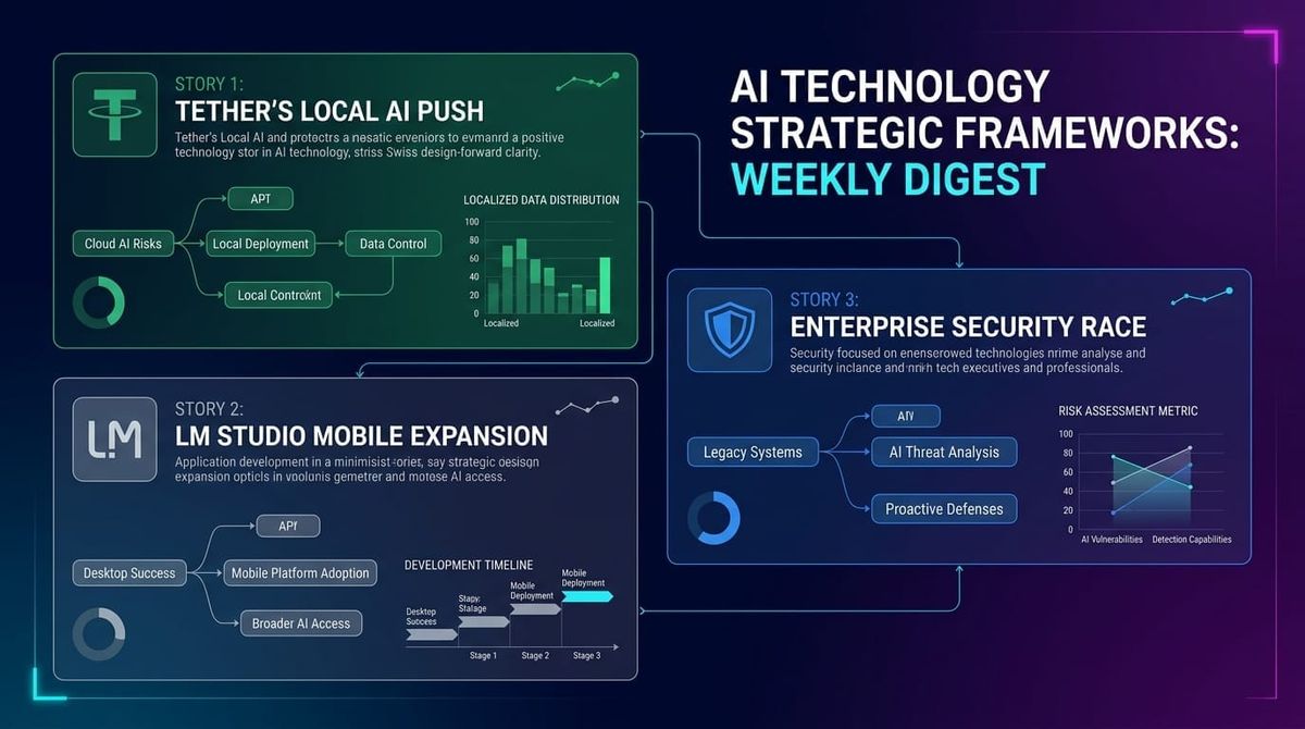 GenAI Daily - April 12, 2026: Tether's Local AI Push, LM Studio Mobile Expansion, Enterprise Security Race