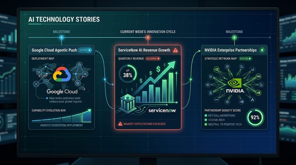 GenAI Daily - April 26, 2026: Google Cloud Agentic Push, ServiceNow AI Revenue Growth, NVIDIA Enterprise Partnerships