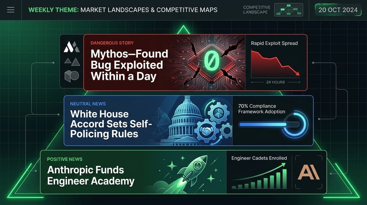 GenAI Daily - October 5, 2026: Mythos-Found Bug Exploited Within a Day, White House Accord Sets Self-Policing Rules, Anthropic Funds Engineer Academy
