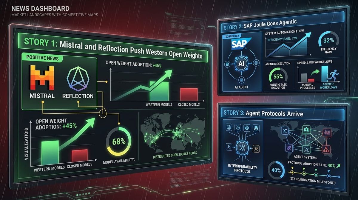 GenAI Daily - October 7, 2026: Mistral and Reflection Push Western Open Weights, SAP Joule Goes Agentic, Agent Protocols Arrive