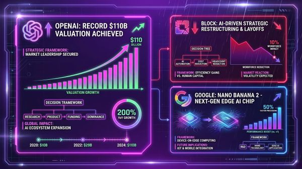 GenAI Daily - February 28, 2026: OpenAI's $110B Record, Block's AI-Driven Layoffs, Google's Nano Banana 2